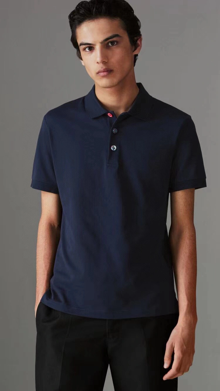 wg.luxury- 2ur25rry cotton POLO 2Colour item:E-F409C0927-2